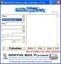 NokiaFREE unlock codes calculator