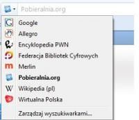 Wyszukiwarka Pobieralnia org dla Firefox